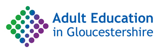Adult Education in Gloucestershire Logo